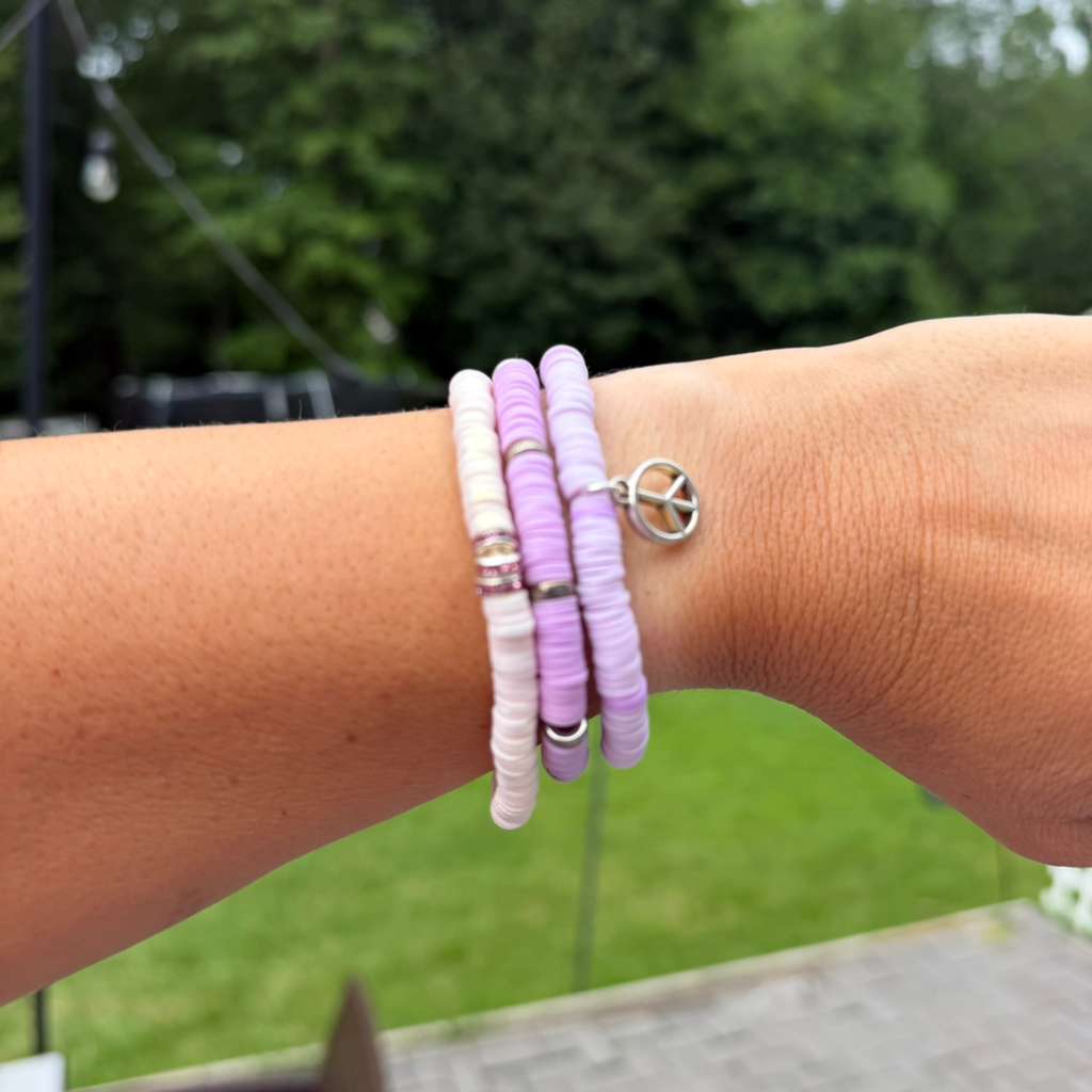 Peace & Lavender Stack — Set of 3