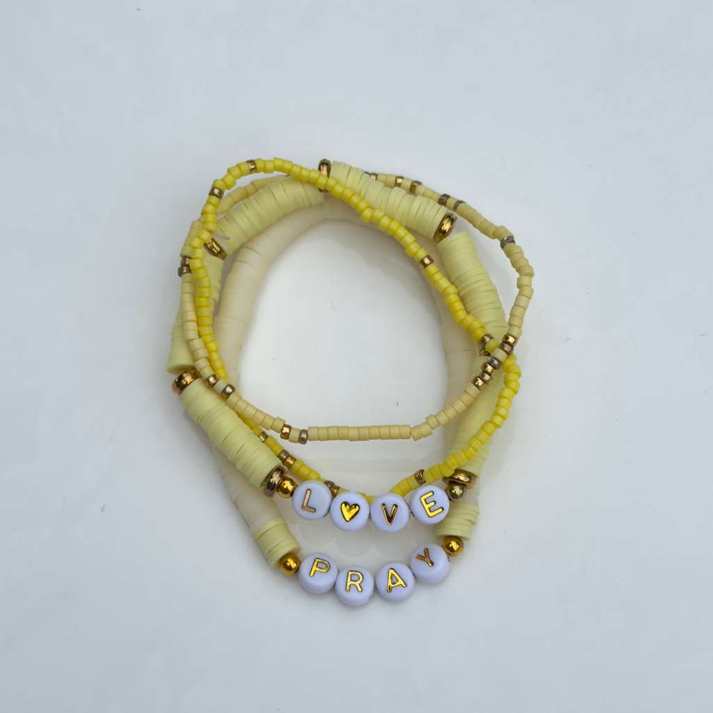 Love & Pray Stack — Set of 4
