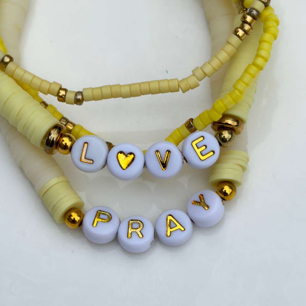 Love & Pray Stack — Set of 4