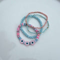 Good Vibes Evil Eye Stack — Set of 4