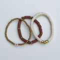 Golden Heart Stack — Set of 3