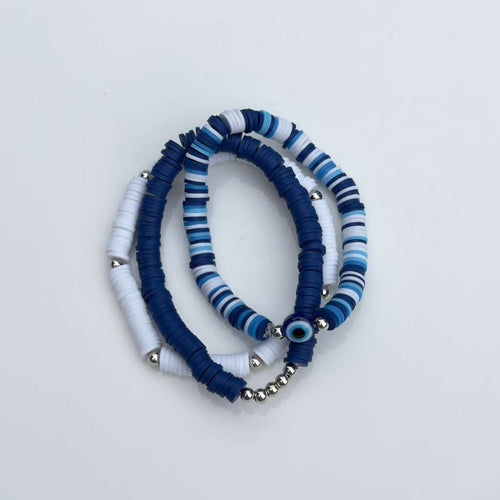 Blue Eye Stack — Set of 3