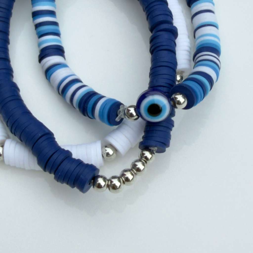 Blue Eye Stack — Set of 3