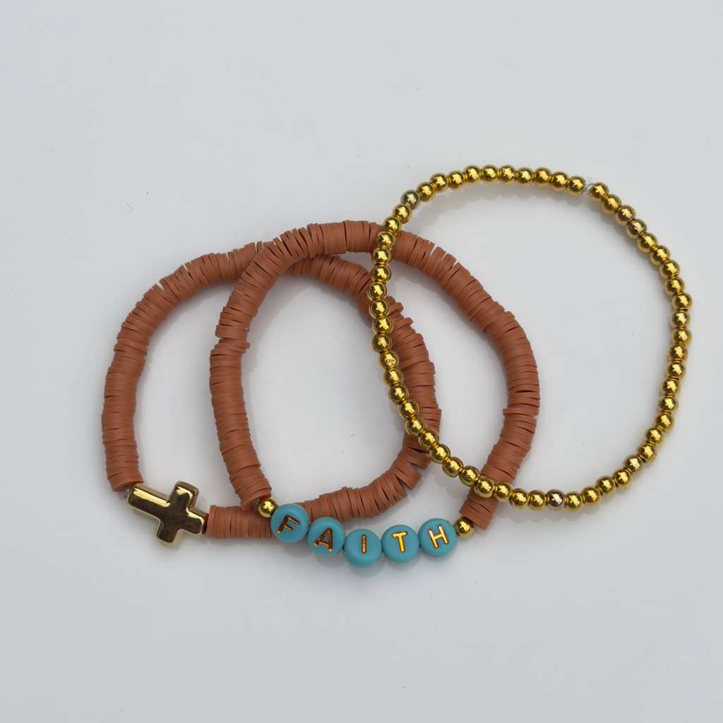 Rooted in Faith Stack — Set of 3