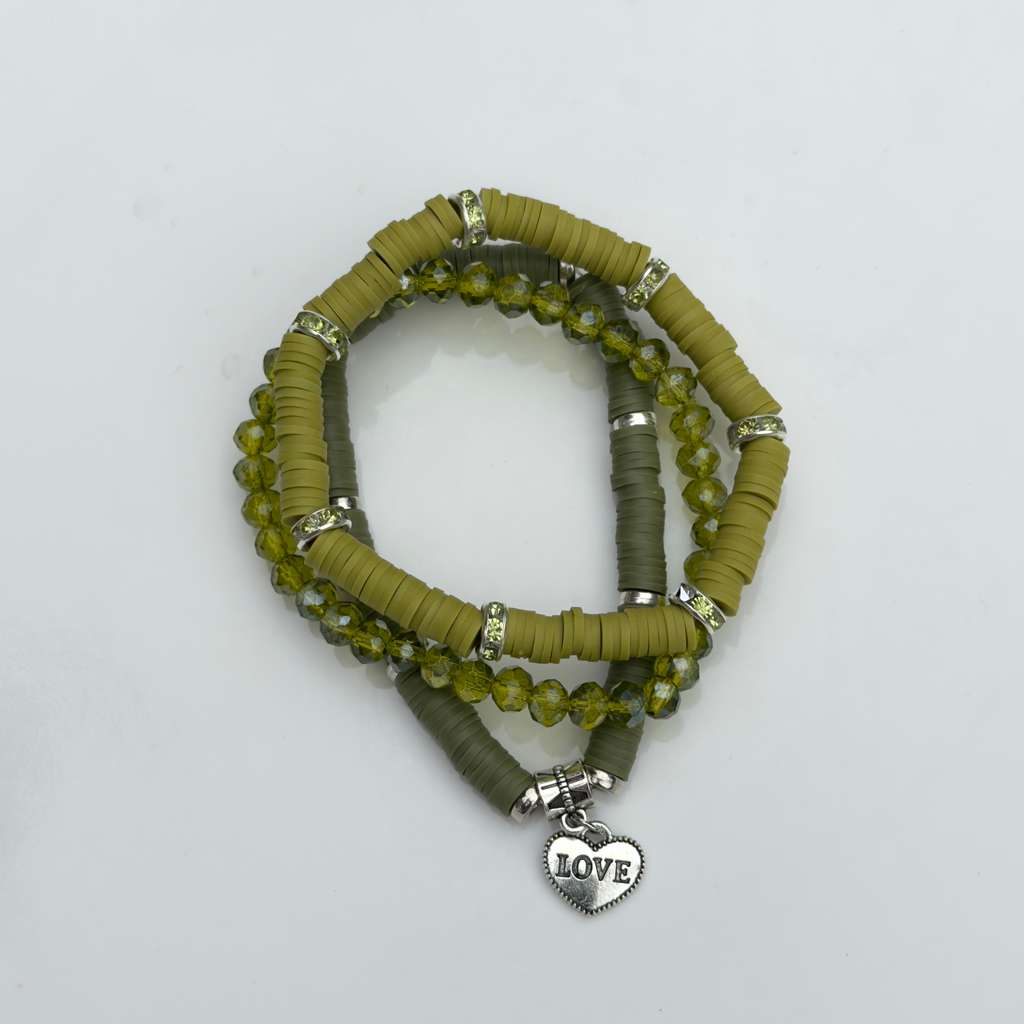 Olive Love Stack — Set of 3