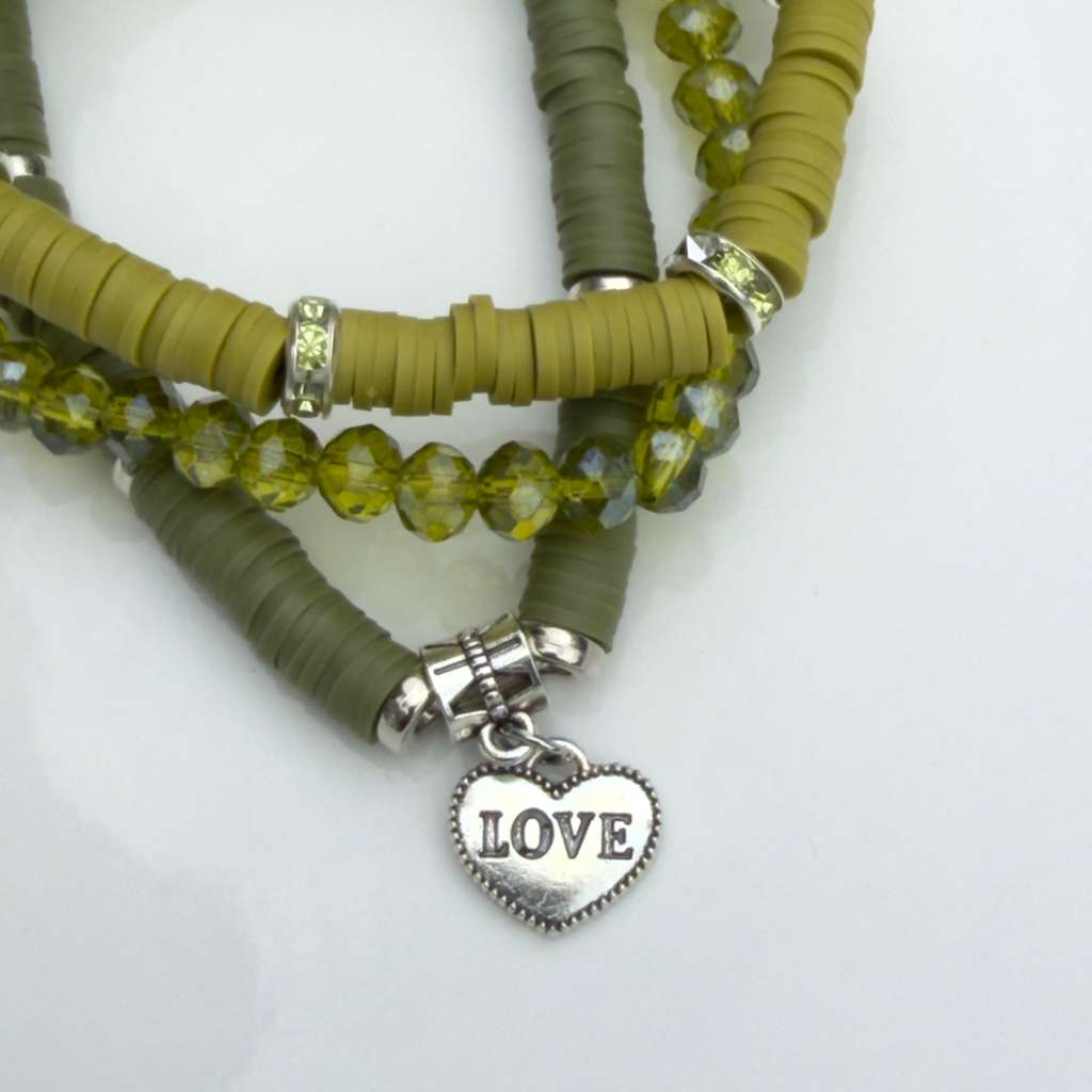 Olive Love Stack — Set of 3