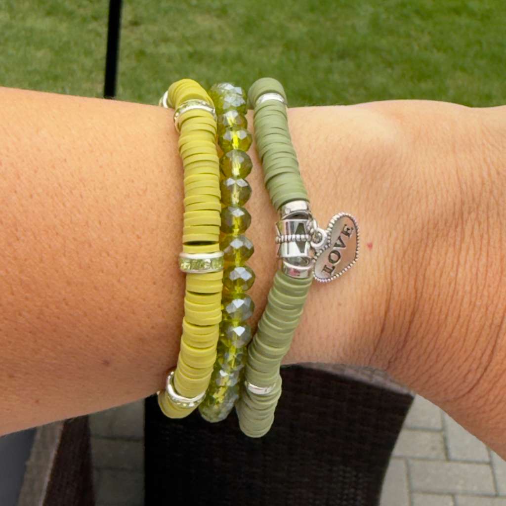 Olive Love Stack — Set of 3
