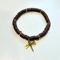 Golden Dragonfly Bracelet