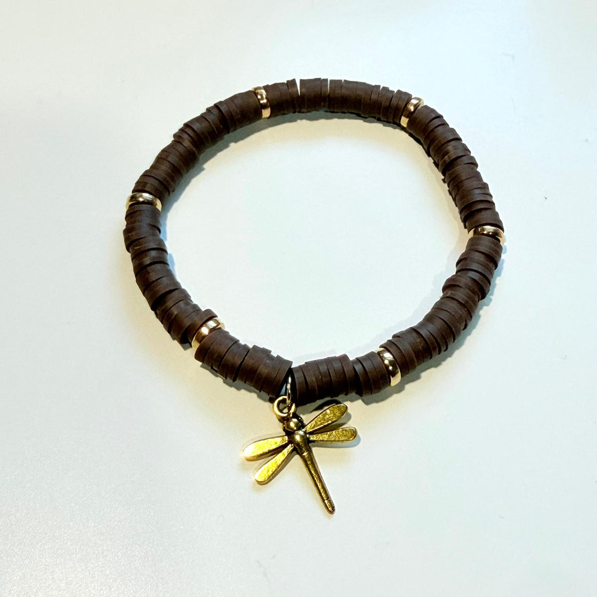 Golden Dragonfly Bracelet