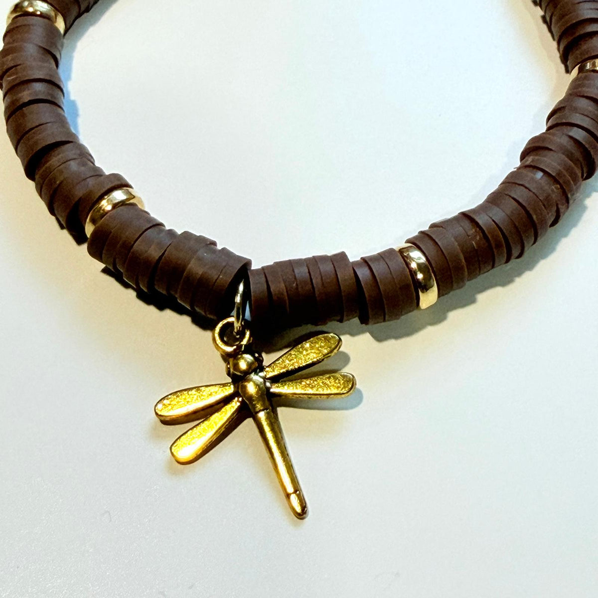 Golden Dragonfly Bracelet