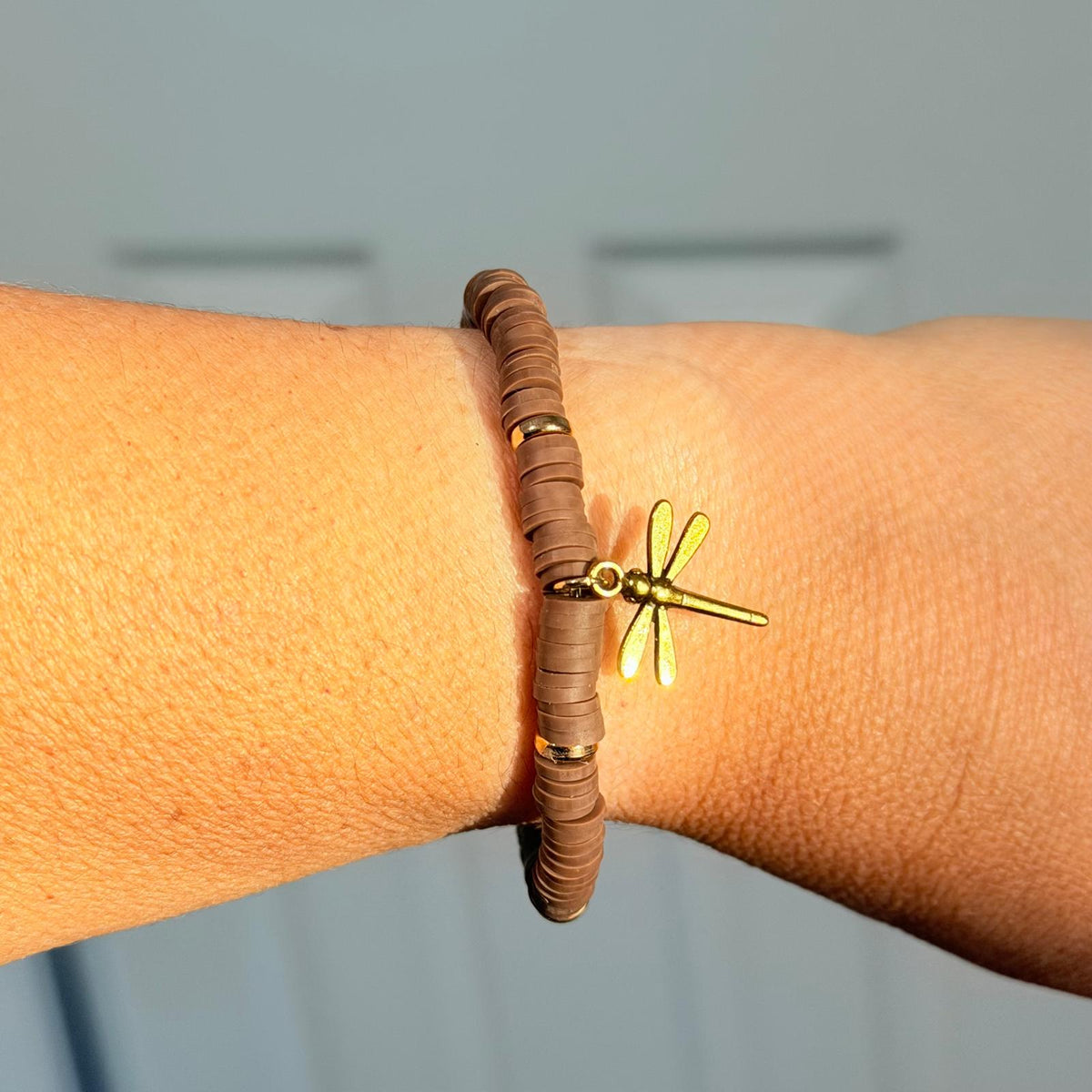 Golden Dragonfly Bracelet