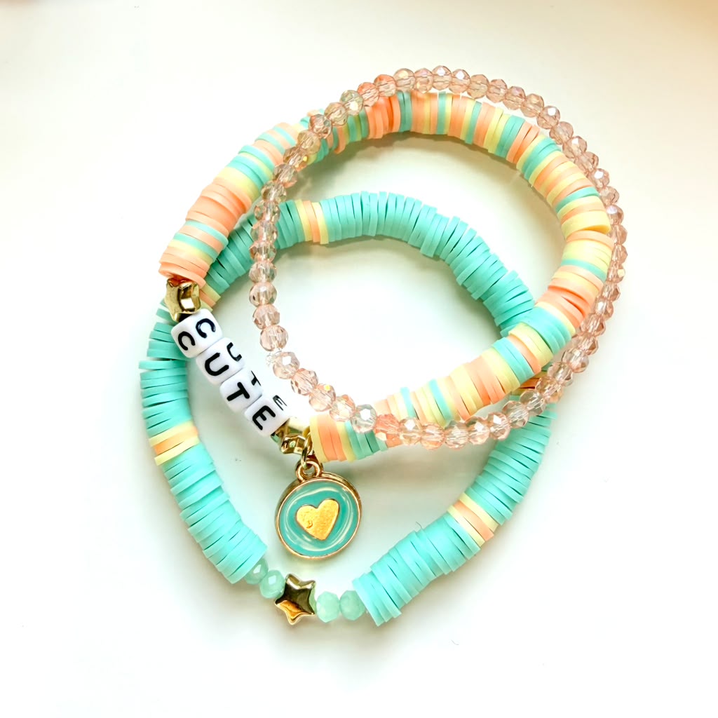 Pastel Cutie Kids Stack – Set of 3