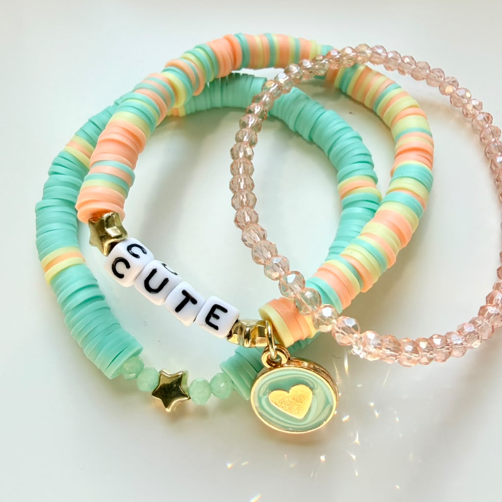 Pastel Cutie Kids Stack – Set of 3