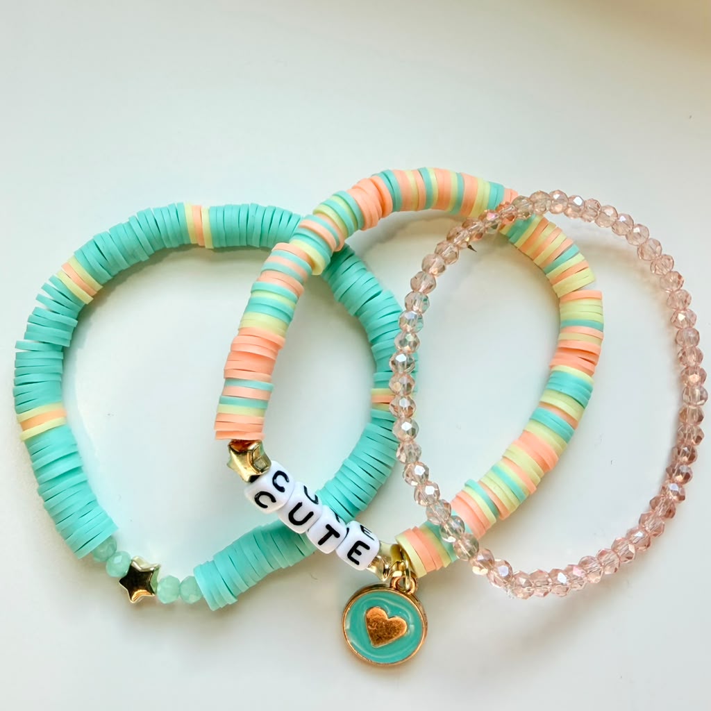 Pastel Cutie Kids Stack – Set of 3