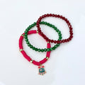 Jingle All the Way Bracelet Stack – Set of 3