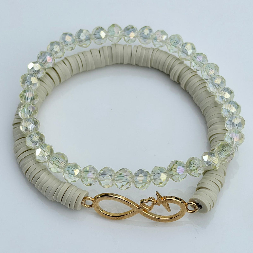 Infinite Love Bracelet Stack – Set of 2