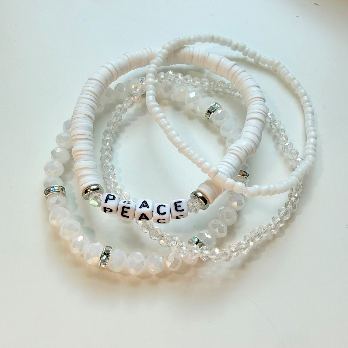 Peace & Light Stack – Set of 4