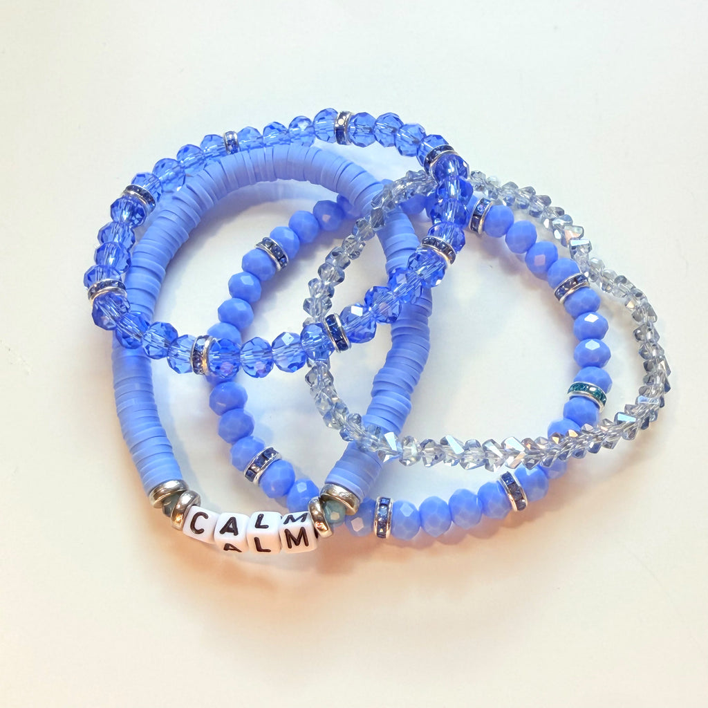 Blue Serenity Stack – Set of 4
