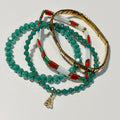 Emerald Christmas Stack – Set of 4