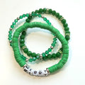 Merry Green Bracelet Stack - Set of 3