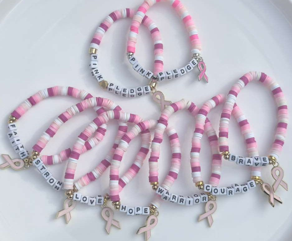 Pink Pledge Bracelet – Early Detection Saves Lives